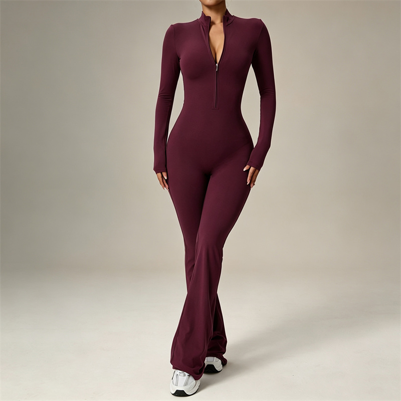 Yoga Fitness Jumpsuit - TRY TO BN Yoga Jumpsuit Long