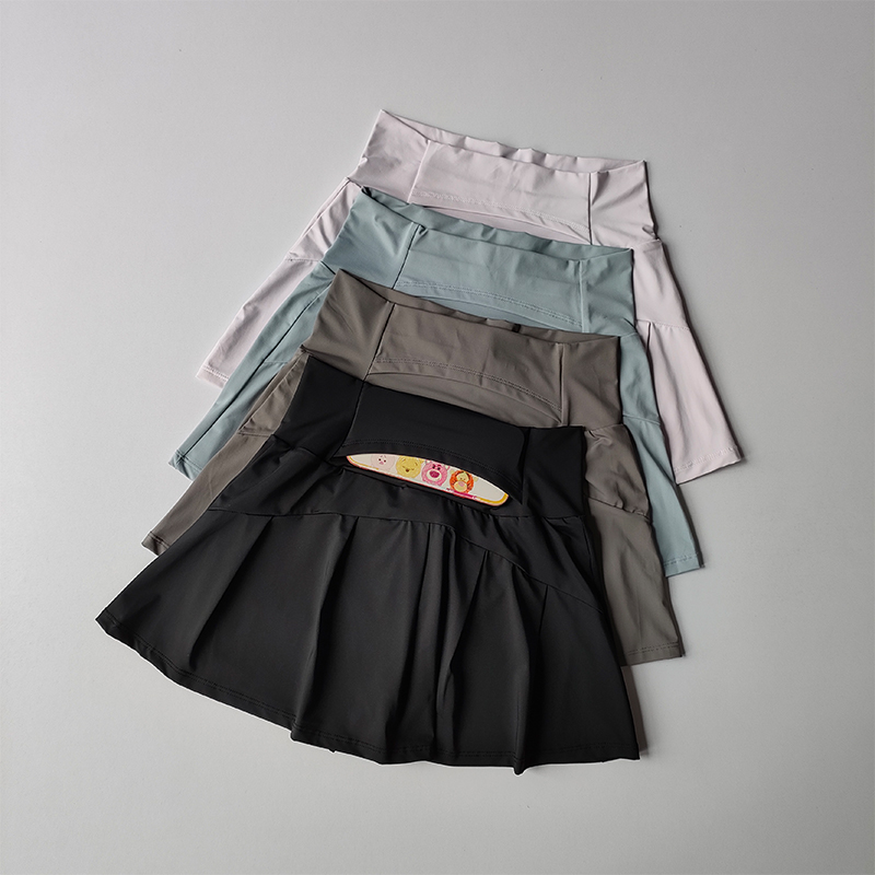 Yoga Fitness Sports Mall - 2027 High Waisted Sports Short Skirt,