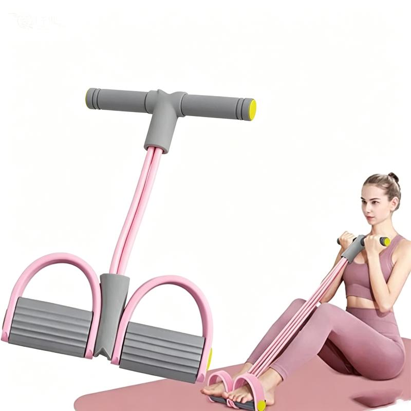 4-Tube Resistance Bands Yoga P - Yoga Pedal Puller Fitness Equipment 评论和价格