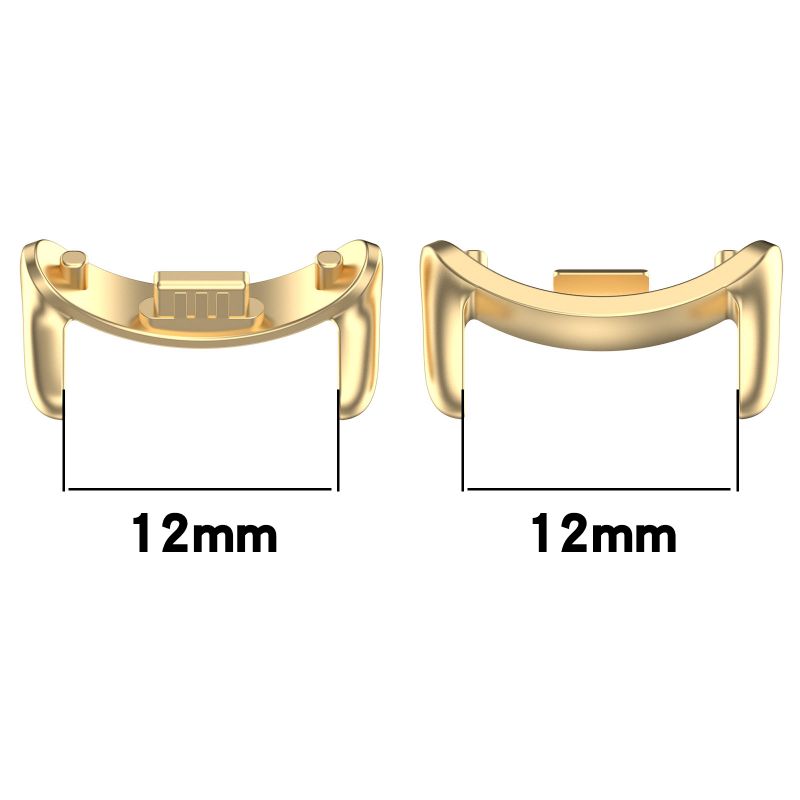 1 Pair Strap Metal Adaptor for - Fitness Tracker Band 评论和价格