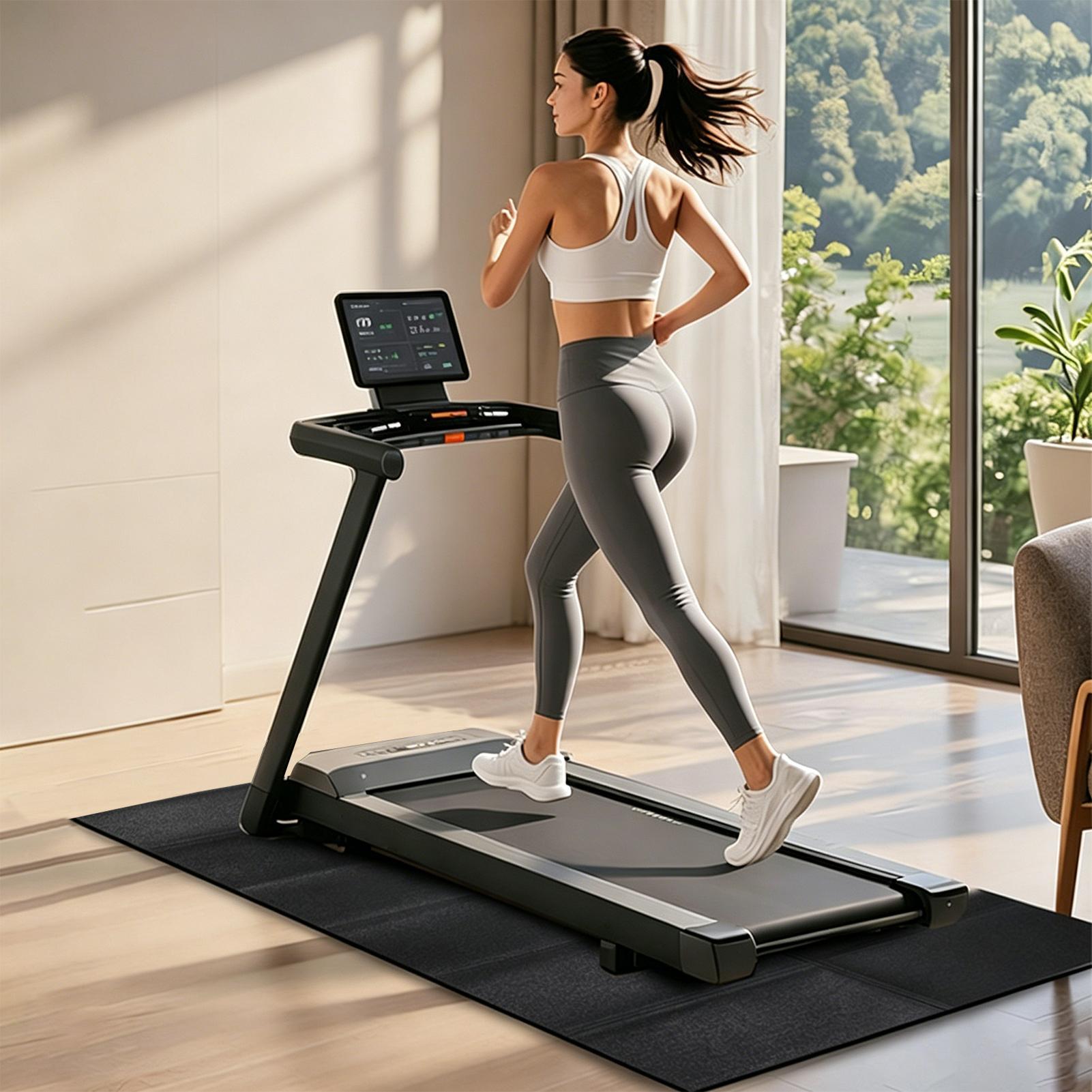 Treadmill Mat Vibration Absorb - Fitness Yoga Pilates 评论和价格