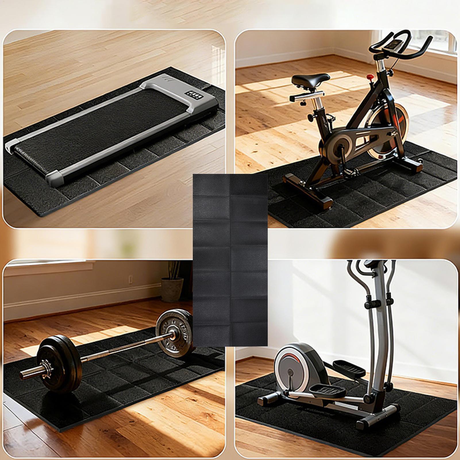 Treadmill Mat Vibration Absorb - Fitness Yoga Pilates 评论和价格