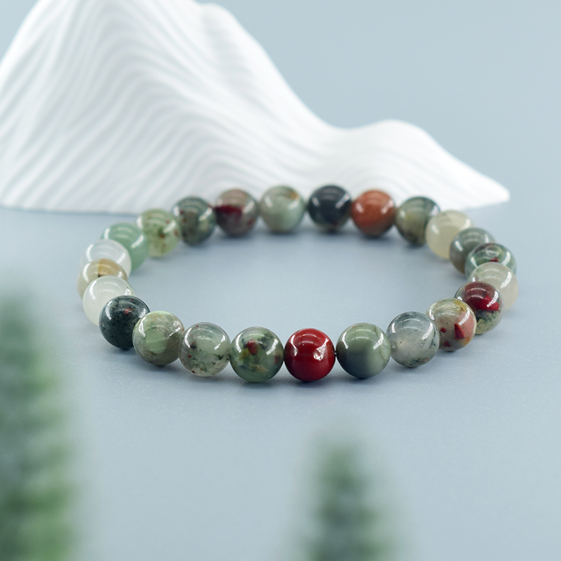 Natural African Blood Stone Be - Yoga Fitness Gifts 评论和价格