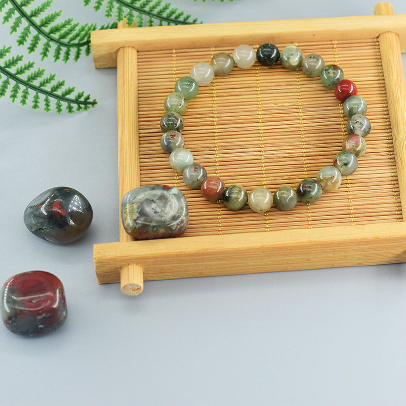 Natural African Blood Stone Be - Yoga Fitness Gifts 评论和价格