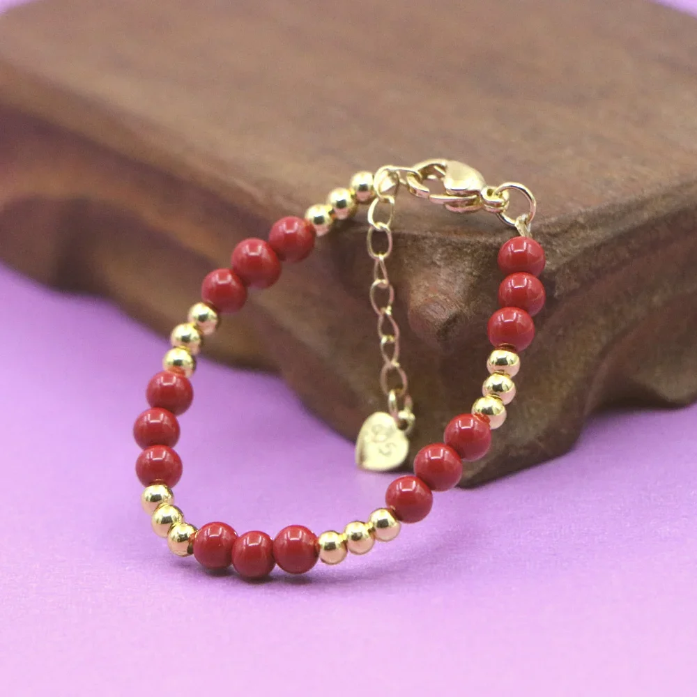 Charm Lovely Red Bracelet Baby - Yoga Fitness Gifts 评论和价格