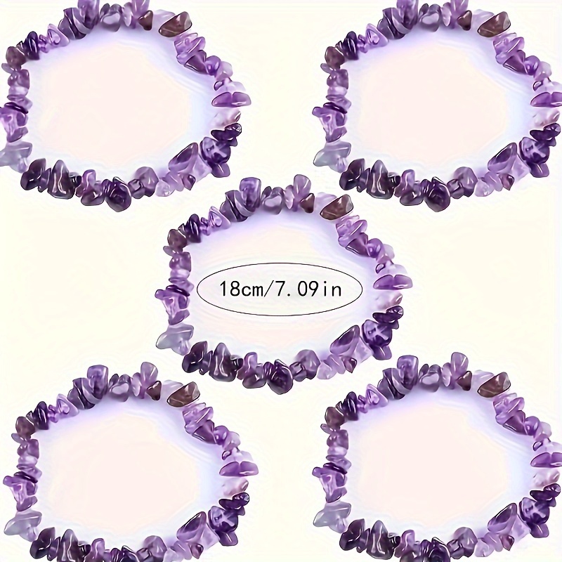 Natural Stone Amethyst Irregua - Yoga Fitness Gifts 评论和价格