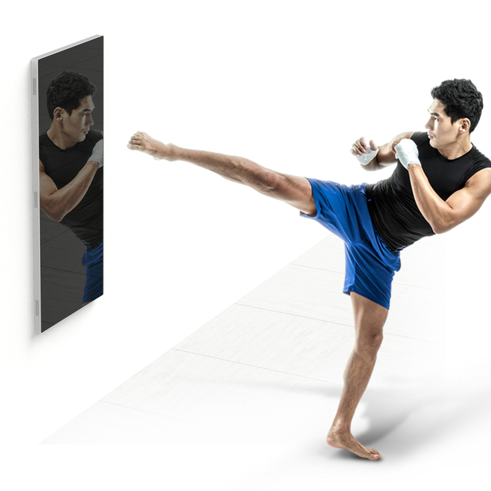 Wall Mounted Interactive Mirro - Yoga For Fitness App 评论和价格