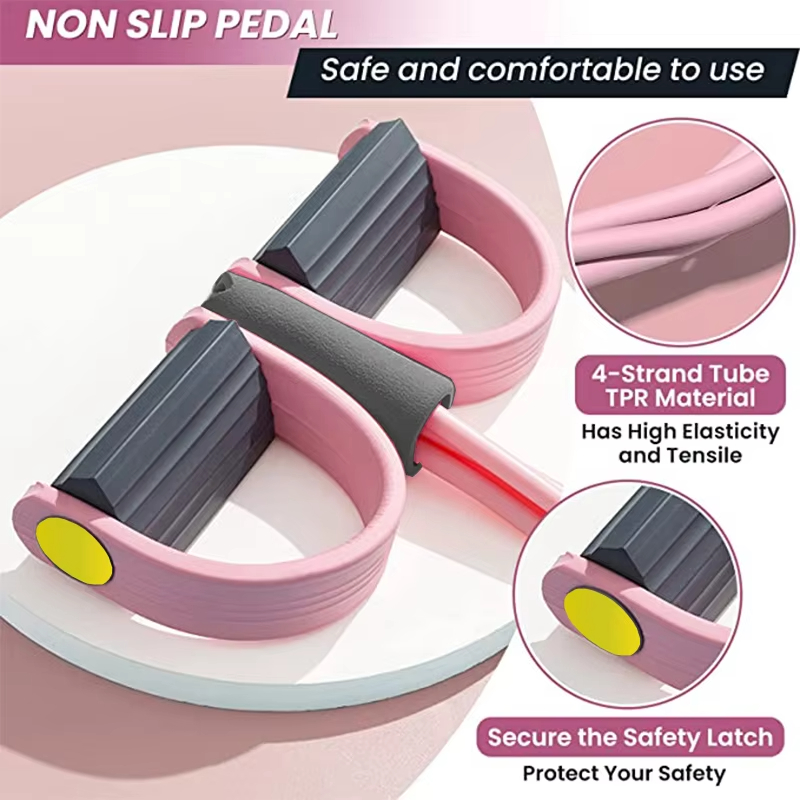 4‑Tube Yoga Pedal Puller Resis - Yoga Pedal Puller Fitness Equipment 评论和价格