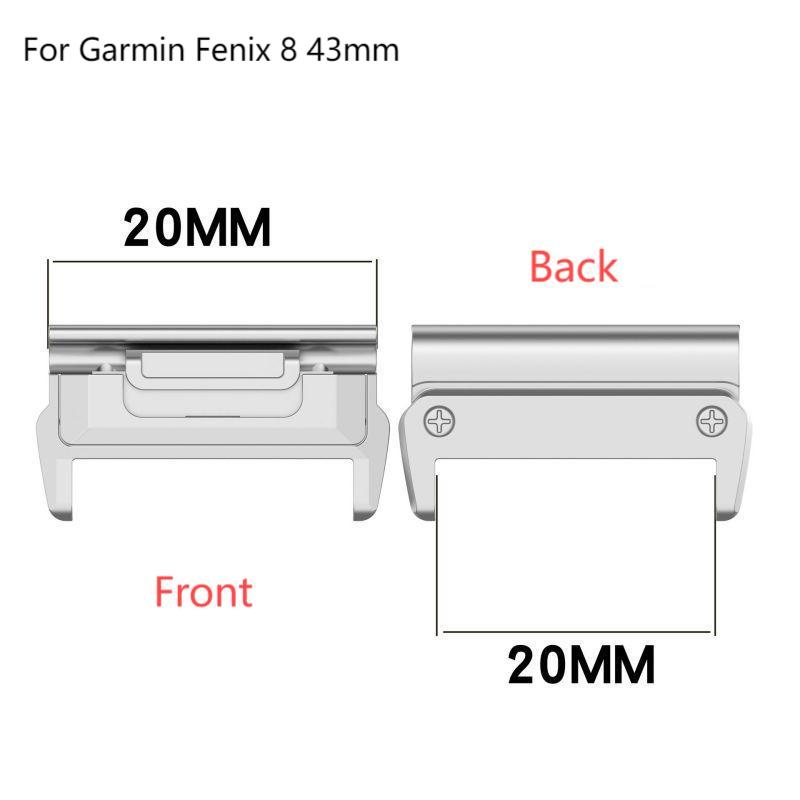 1 Pair Adaptor for Garmin Feni - Fitness Tracker Band 评论和价格