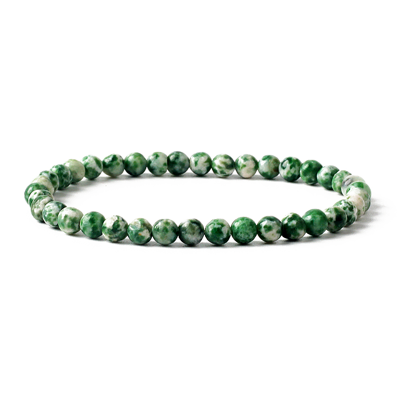 New 4/6mm Beads Women Bracelet - Yoga Fitness Gifts 评论和价格