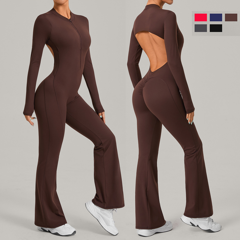 Women's Seamless Yoga Jumpsuit - Yoga Fitness Jumpsuit 评论和价格